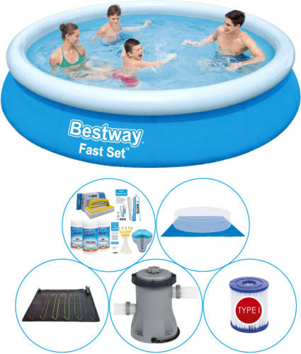 Bestway Fast Set Rond 366x76 Cm - 6-delig - Zwembad Combi Deal