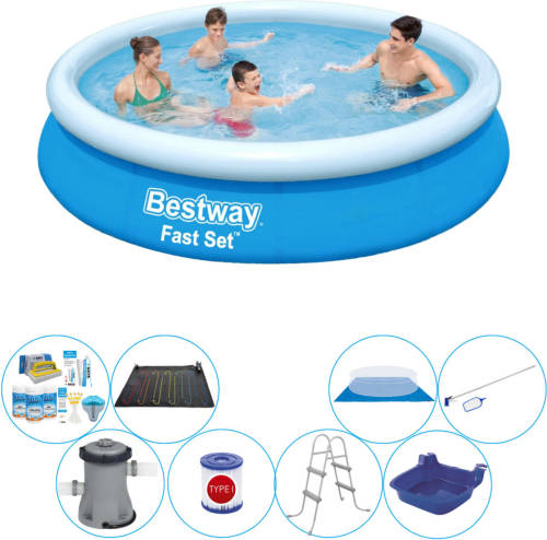 Bestway Fast Set Rond 366x76 Cm - 9-delig - Slimme Zwembad Deal