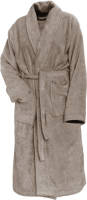 Linnick Pure Badjas Velours - Taupe - S