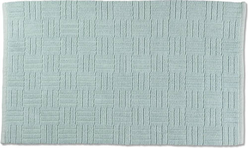 Kela Badmat Leana 100 X 60 Cm Katoen Lichtblauw