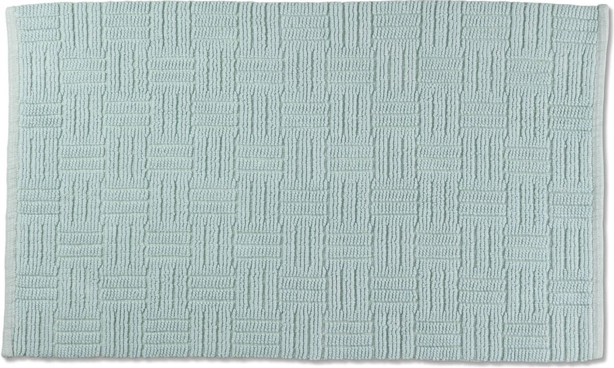 Kela Badmat Leana 100 X 60 Cm Katoen Lichtblauw