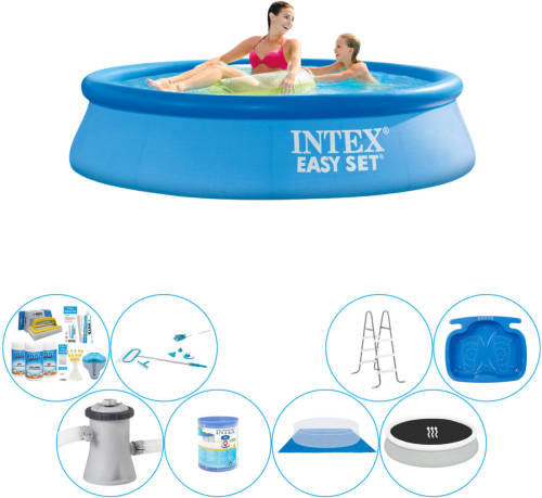 Zwembad Pakket - Intex Easy Set Rond 244x61 Cm