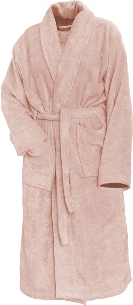 Linnick Pure Badjas Velours - Light Pink - M