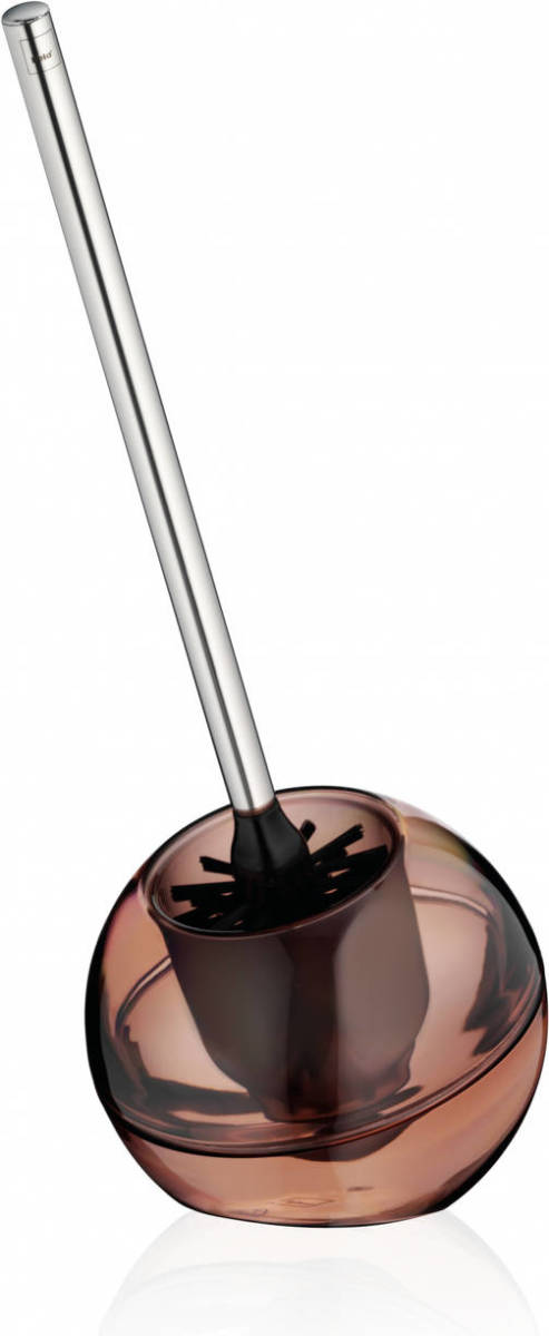 Kela Toiletborstel Santina 41,5 Cm Kunststof Transparant/roze