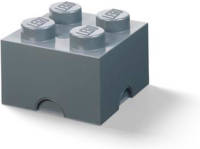 Opbergdoos LEGO-blokje, 5,7 Liter, Grijs - Polypropyleen - LEGO
