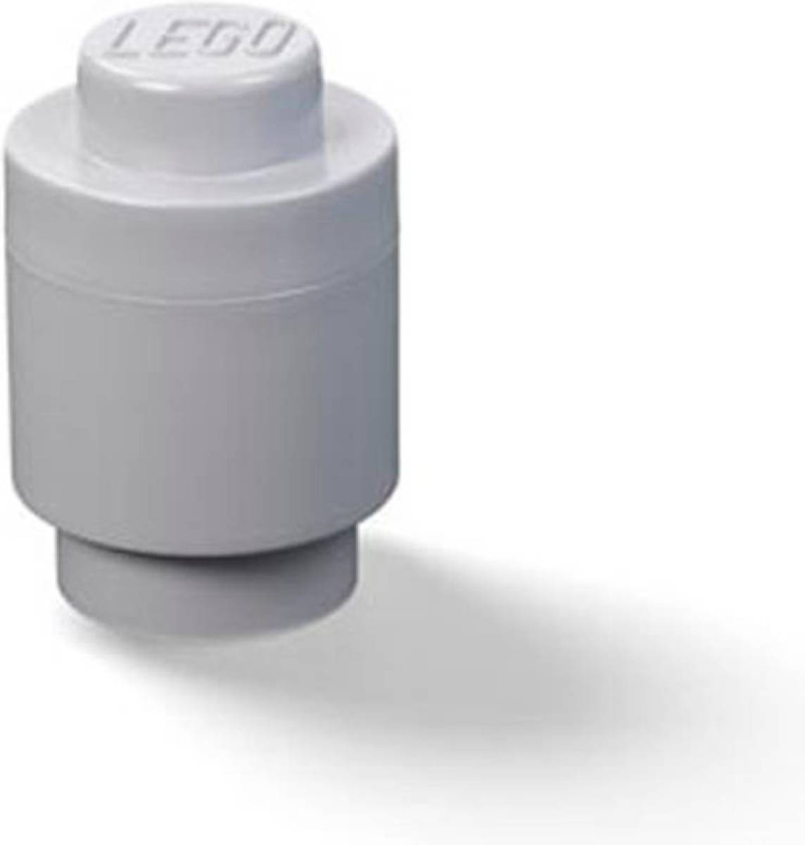 Ronde LEGO-opbergdoos, 1 Liter, Grijs - Polypropyleen - LEGO
