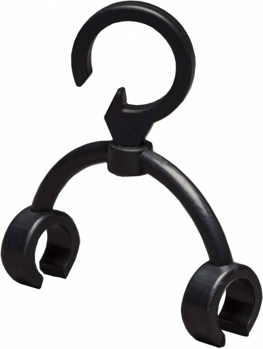 Konstsmide Ophangbeugel Lichtsnoer Rond 5 X 6 Cm Zwart 10 Stuks