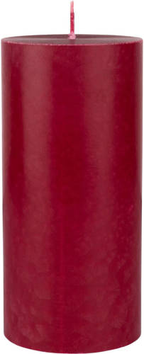 Duni Rood Bordeaux Cilinderkaarsen/ Stompkaarsen 15 X 7 Cm 50 Branduren - Stompkaarsen