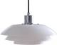 Dyberg Larsen Hanglamp Dl31 Opal Led 31 X 15 Cm E27 25w Wit