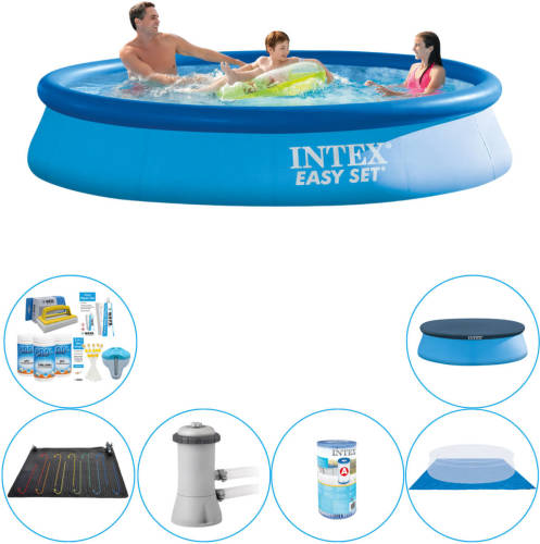 Zwembad Combi Deal - Intex Easy Set Rond 366x76 Cm