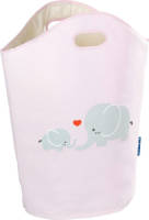 Wenko Wasmand Elli Junior 24 Liter Polyester Roze