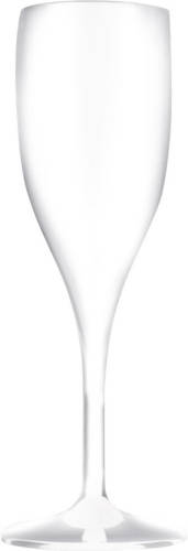 Santex Champagne/prosecco Flutes Glazen Wit 150 Ml Van Onbreekbaar Kunststof - Champagneglazen