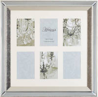 Beliani Makeni - Fotoframe-zilver-glas