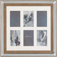 Beliani Sinta - Fotoframe-zilver-glas