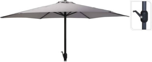 ProGarden Parasol Monica 270 Cm Lichtgrijs