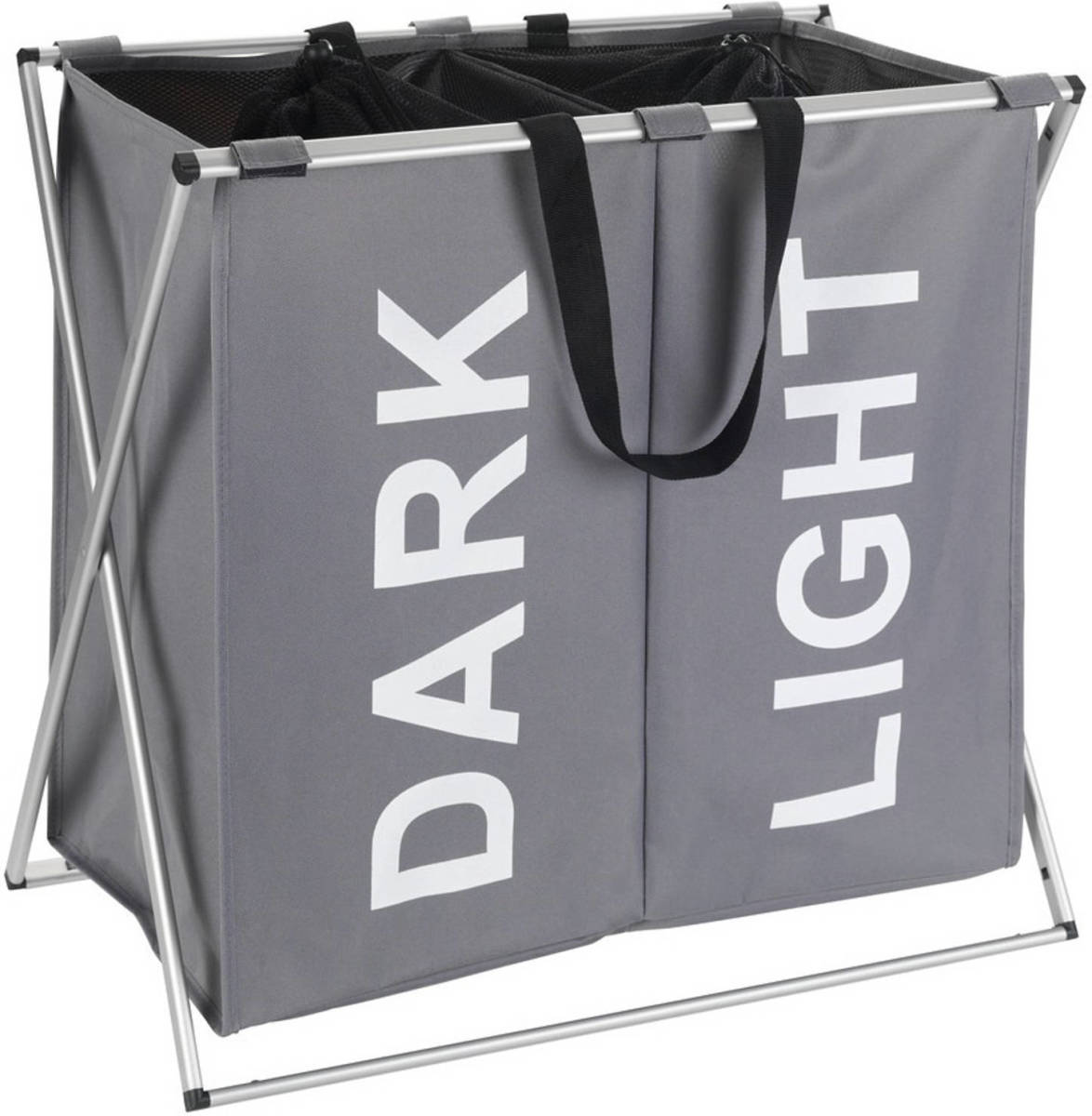 Wenko Wasverzamelaar Duo 59 X 57 Cm Polyester Grijs