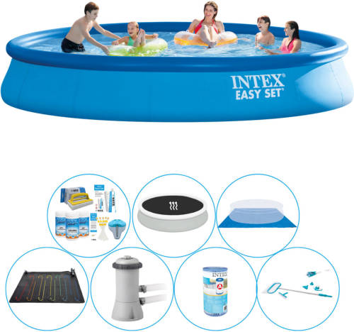 Zwembad Super Set - Intex Easy Set Rond 457x84 Cm