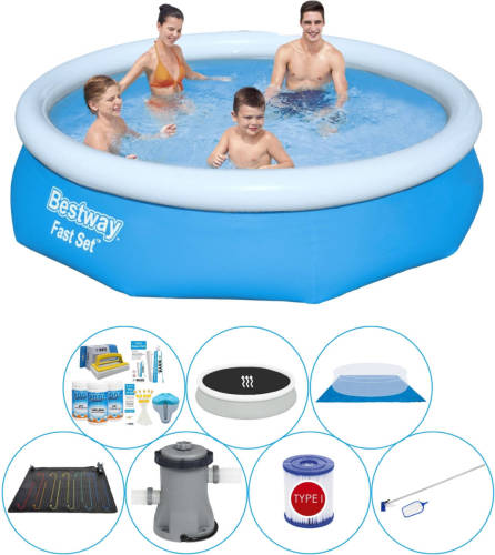 Bestway Fast Set Rond 305x76 Cm - Zwembad Bundel