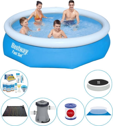 Bestway Fast Set Rond 305x76 Cm - Zwembad Combinatie Deal