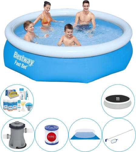 Bestway Fast Set Rond 305x76 Cm - Zwembad Combinatie Set