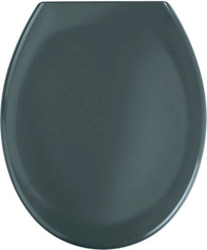 Wenko Wc-bril 37,5 X 44,6 Cm Donkergrijs
