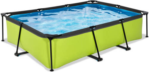 EXIT Lime Zwembad 300x200x65cm Met Filterpomp - Groen