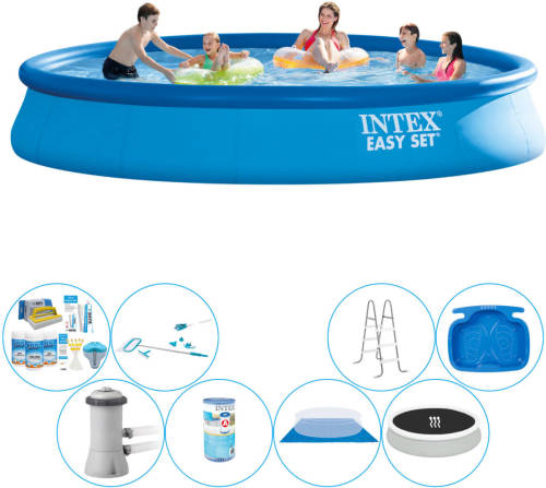 Zwembad Pakket - Intex Easy Set Rond 457x84 Cm