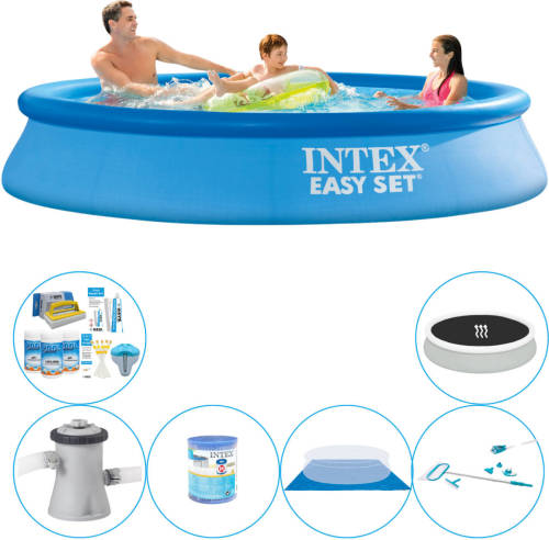 Zwembad Combinatie Pakket - Intex Easy Set Rond 305x61 Cm