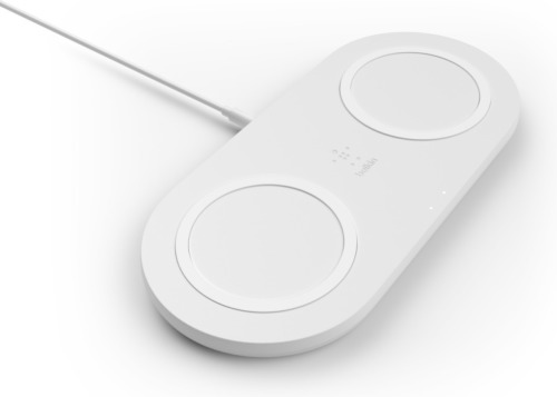 Belkin Dual wirel. Charging Pad 2x10W Netzteil weiÃ? WIZ002vfWH