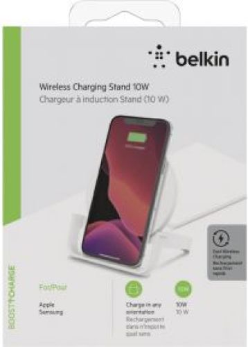 Belkin Wireless Charging Stand 10W Micro-USB Kab. Netzteil weiÃ?