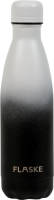 FLASKE - Bottle - 500ml/zwart/dubbelwandig Roestvrij Staal/0