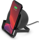 Belkin BoostCharge Wirel. Charg. Stand+Speaker schwarz AUF001vfBK