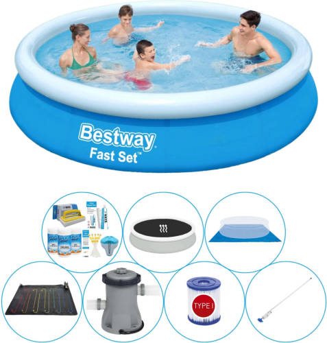 Bestway Fast Set Rond 366x76 Cm - Zwembad Comfort Pakket