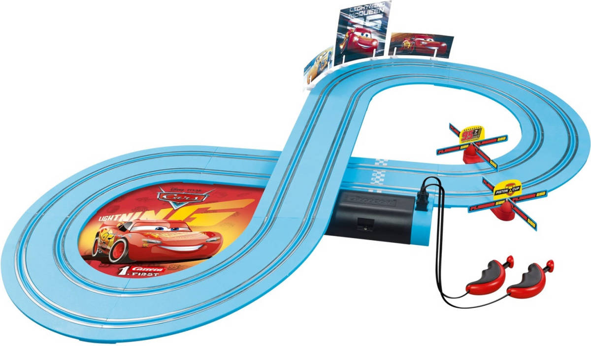 Carrera Racebaanset Cars - Power Duell 240 Cm Lichtblauw