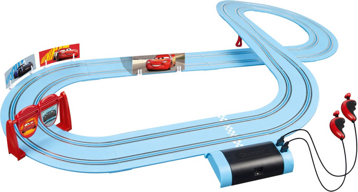 Carrera Racebaanset Cars - Piston Cup 290 Cm Lichtblauw