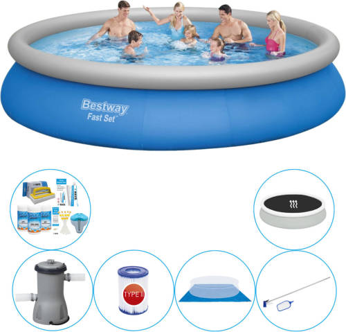 Bestway Fast Set Rond 457x84 Cm - Zwembad Combinatie Set