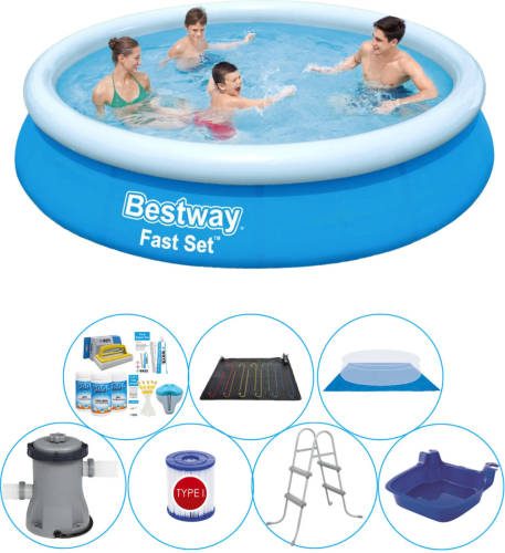 Bestway Fast Set Rond 366x76 Cm - 8-delig - Zwembad Deal