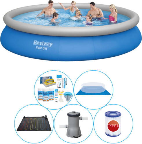 Bestway Fast Set Rond 457x84 Cm - 6-delig - Zwembad Combi Deal