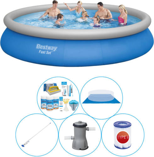 Bestway Fast Set Rond 457x84 Cm - 6-delig - Zwembad Super Deal