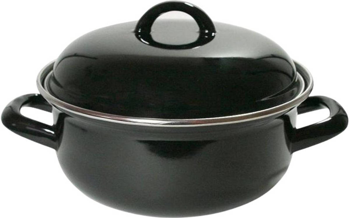Orange85 Braadpan Emaille 28 Cm Alle Warmtebronnen