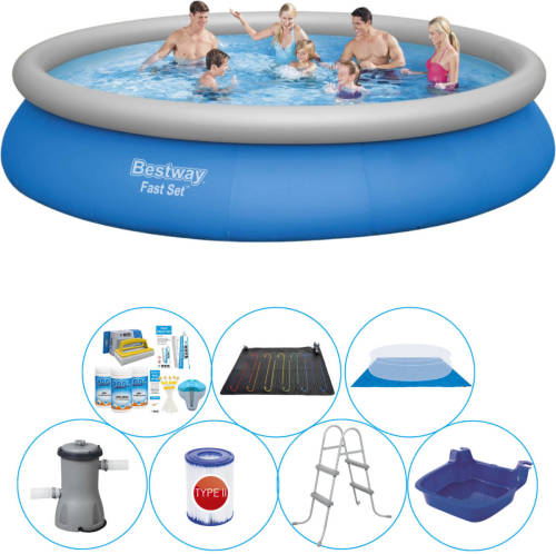 Bestway Fast Set Rond 457x84 Cm - 8-delig - Zwembad Deal