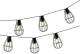 Lumineo Ijzeren Solar Tuinverlichting Lichtsnoer 8 Lampjes 350 Cm - Lichtsnoer Voor Buiten