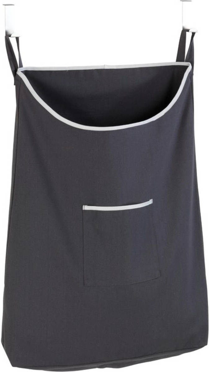 Wenko Overdeur-wasmand Canguro 65 L Katoen Grijs