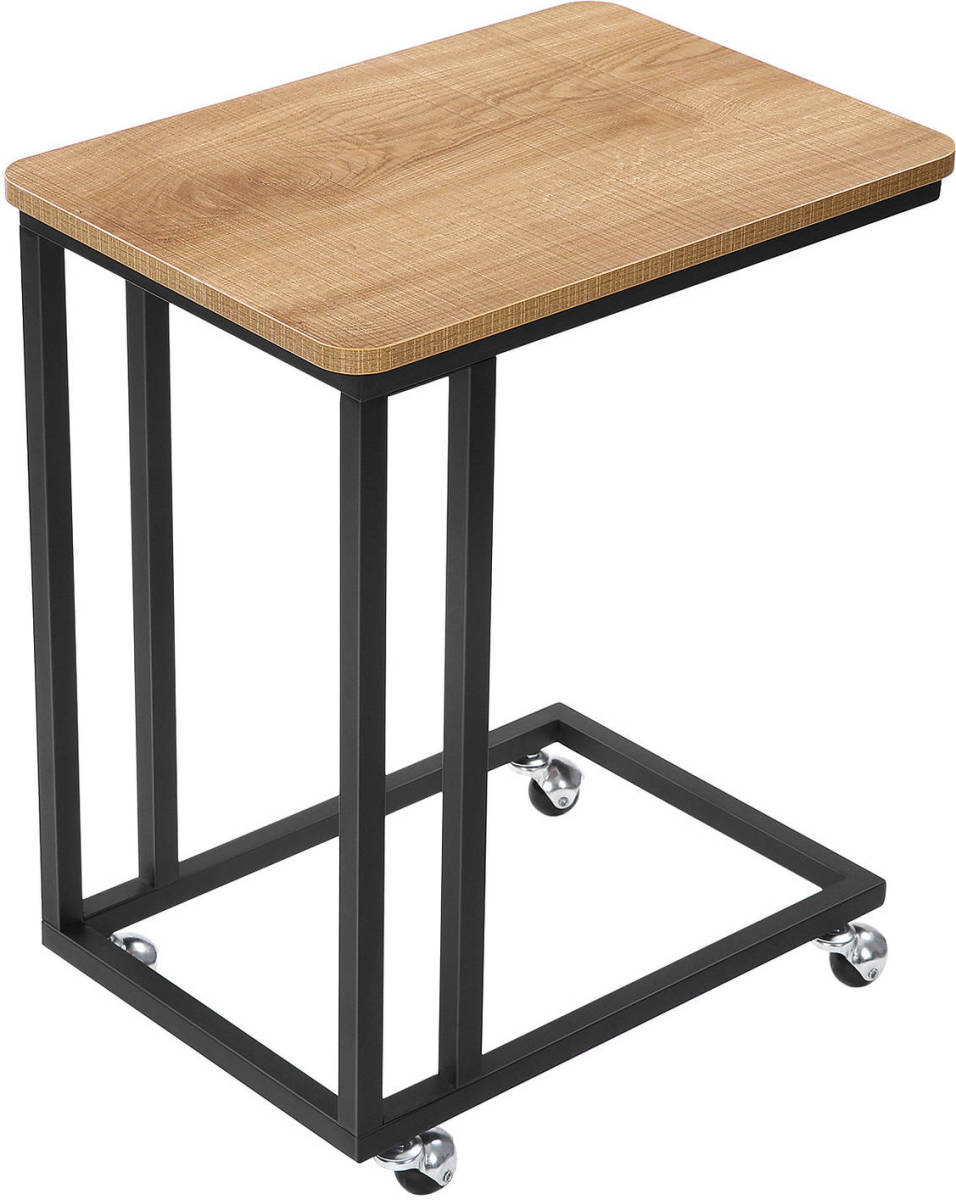 O'Daddy Bijzettafel - Schuif Onder Bank Of Bed - Met Wielen En Pootjes