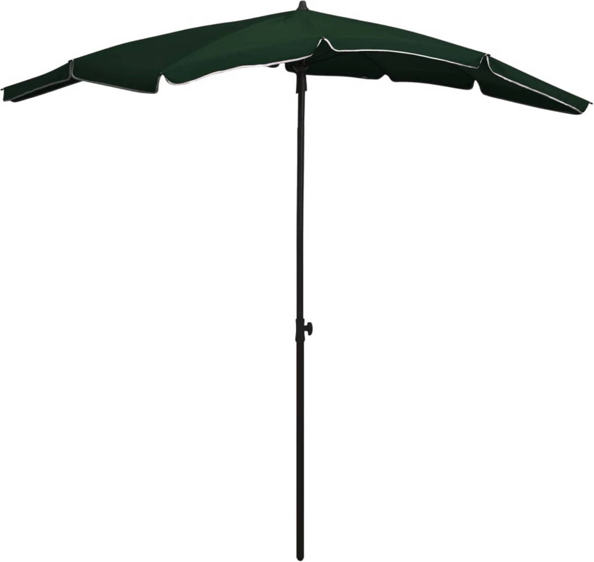 VidaXL Parasol Met Paal 200x130 Cm Groen