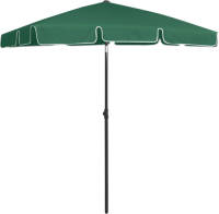 VidaXL Strandparasol 180x120 Cm Groen