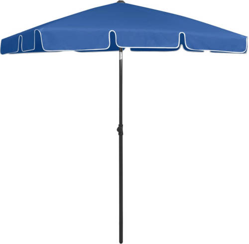 VidaXL Strandparasol 180x120 Cm Azuurblauw