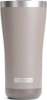 Thermosbeker Rvs, 550 Ml, Grijs, 3-in-1 - Zoku