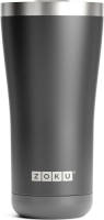 Thermosbeker Rvs, 550 Ml, Zwart, 3-in-1 - Zoku