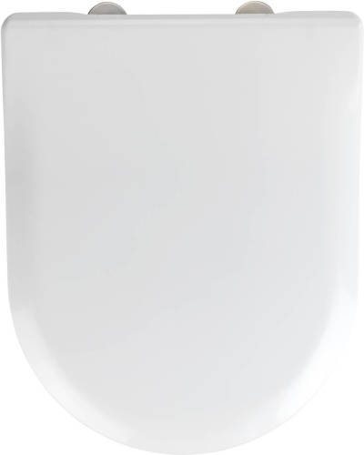 Wenko Toiletbril V&b Subway 37 X 46 Cm Rvs Wit